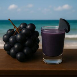 Natural Black Grapes Pulp 1KG | Be Tastell