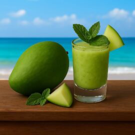 Natural Kachi Keri Pudina Pulp 1KG | Be Tastell