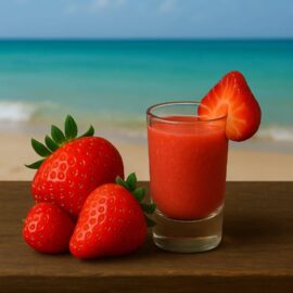 Natural Strawberry Pulp 1KG | Be Tastell